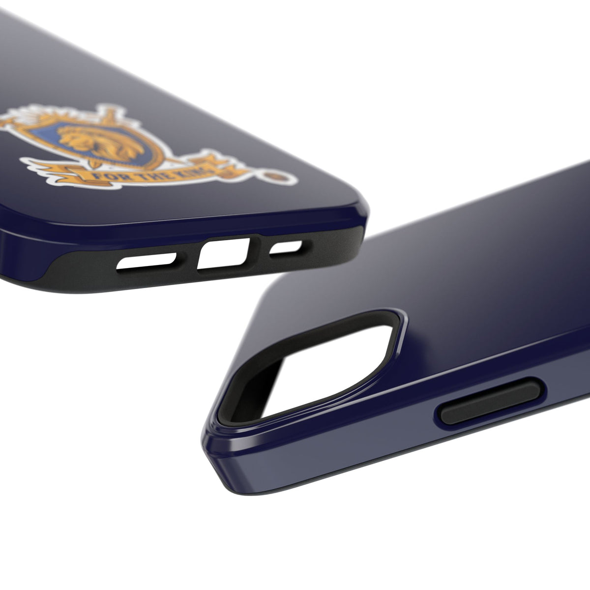 Phone Case — 'For The King Crest' Heavy-Duty Impact-Resistant Phone Case
