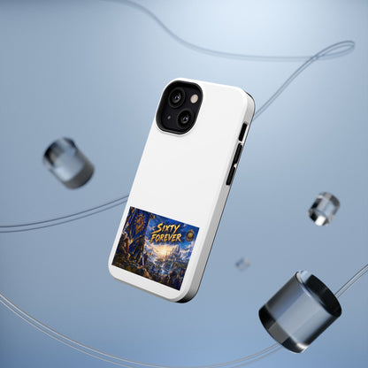 Sixty Forever – Blue Banner – Phone Case