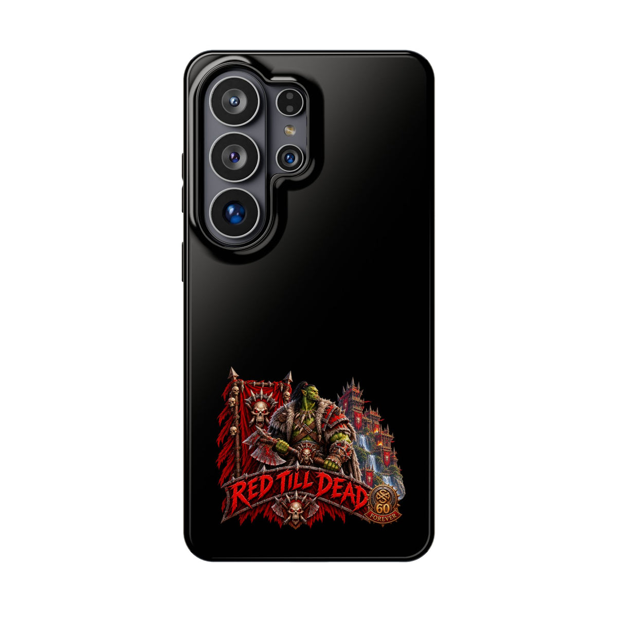 Phone Case — 'Red Till Dead' Heavy-Duty Impact-Resistant Phone Case