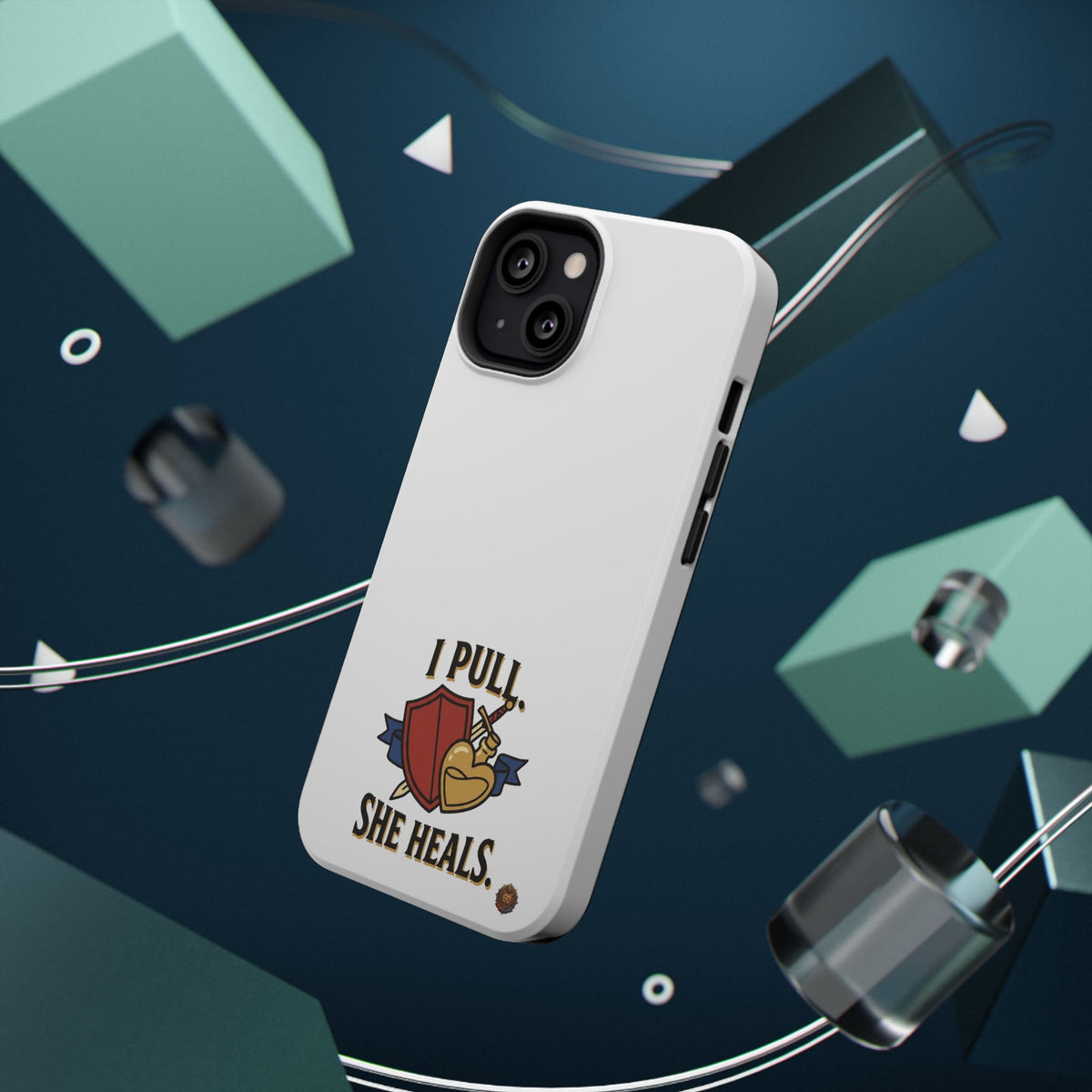 Phone Case — 'I Pull. She Heals.' Heavy-Duty Impact-Resistant Phone Case