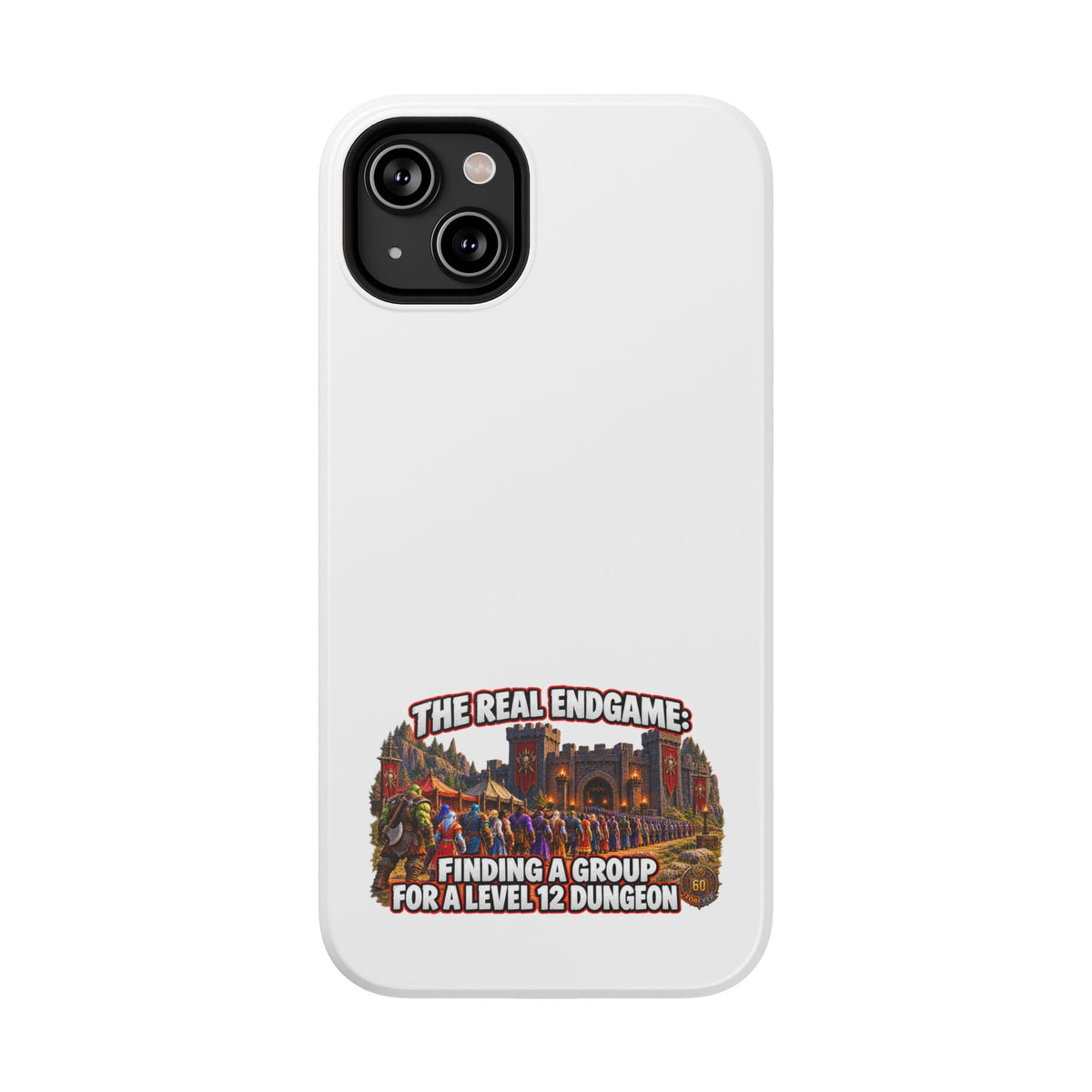 'The Real Endgame: Finding a Group' Heavy-Duty Impact-Resistant Phone Case
