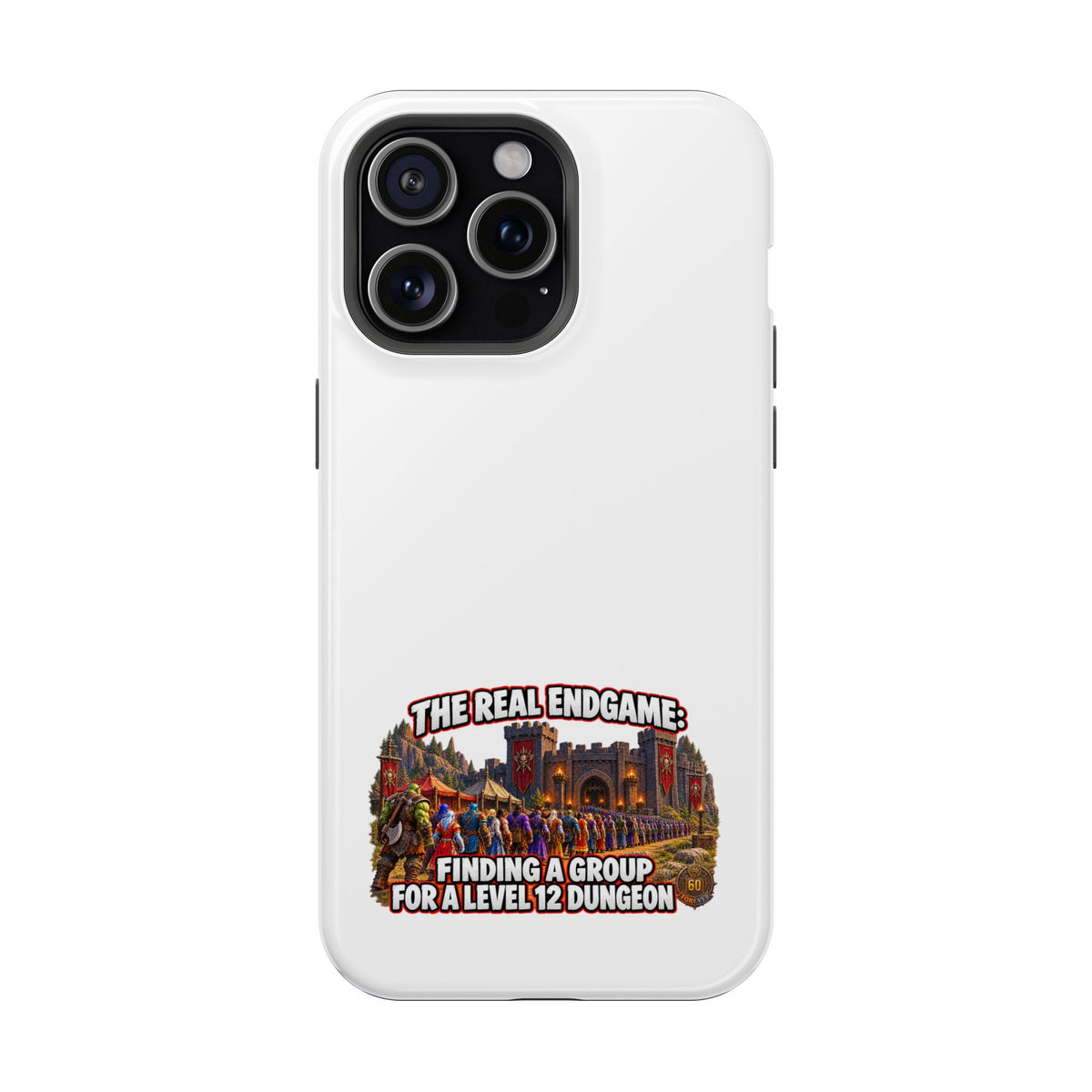 'The Real Endgame: Finding a Group' Heavy-Duty Impact-Resistant Phone Case