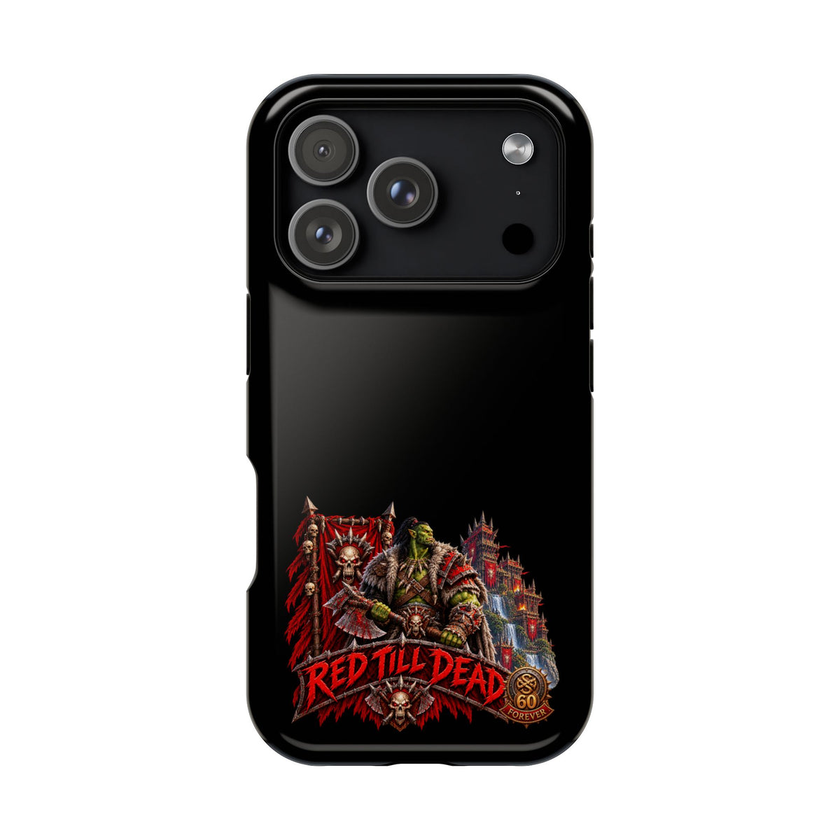 Phone Case — 'Red Till Dead' Heavy-Duty Impact-Resistant Phone Case