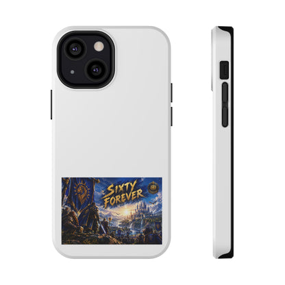 Sixty Forever – Blue Banner – Phone Case
