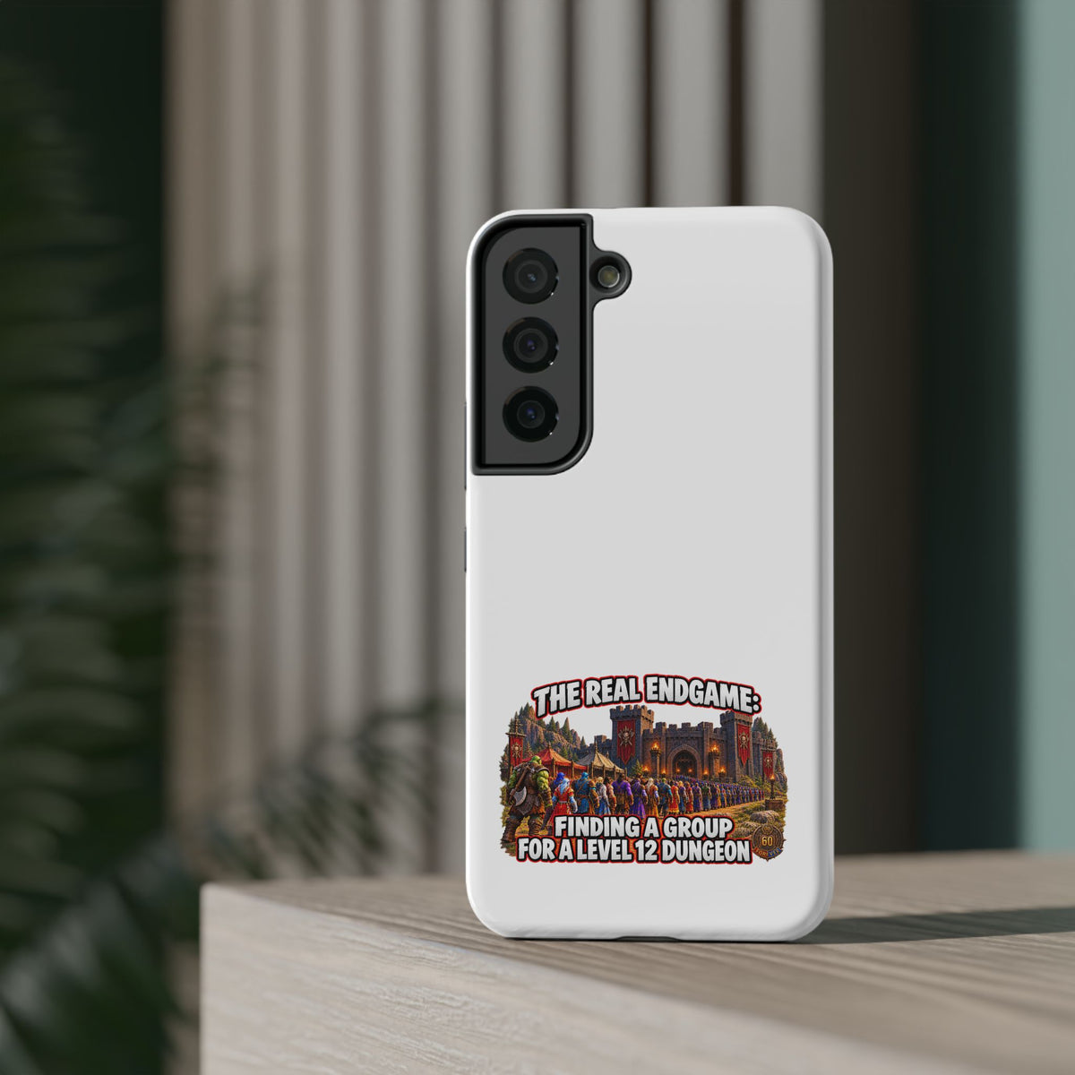 'The Real Endgame: Finding a Group' Heavy-Duty Impact-Resistant Phone Case