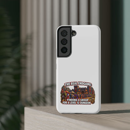 'The Real Endgame: Finding a Group' Heavy-Duty Impact-Resistant Phone Case