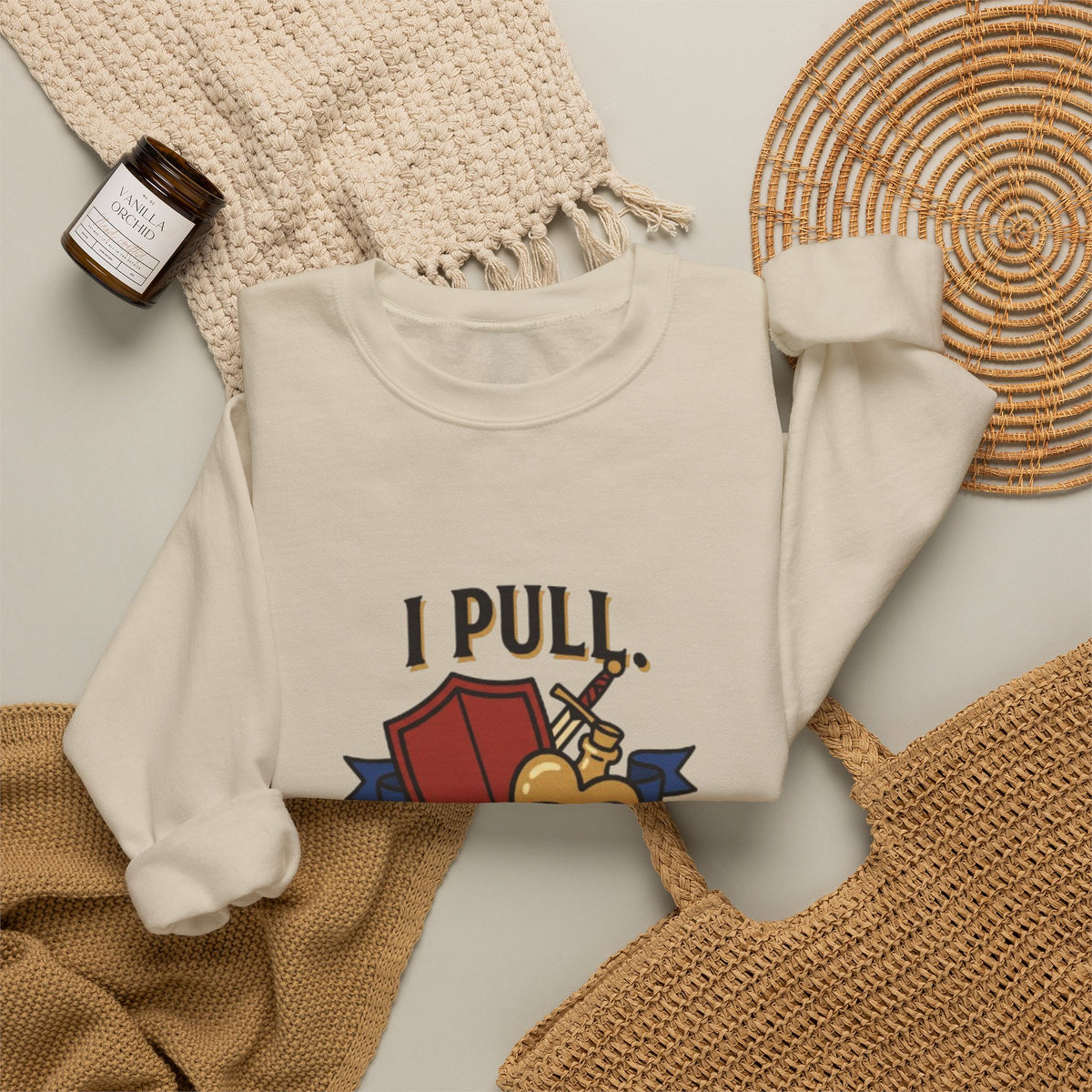 I Pull. She Heals. – Sweatshirt