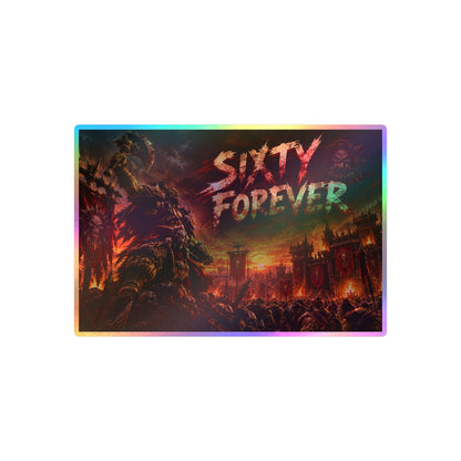Sixty Forever – Red Fortress – Poster Decal