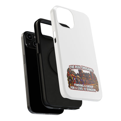 'The Real Endgame: Finding a Group' Heavy-Duty Impact-Resistant Phone Case