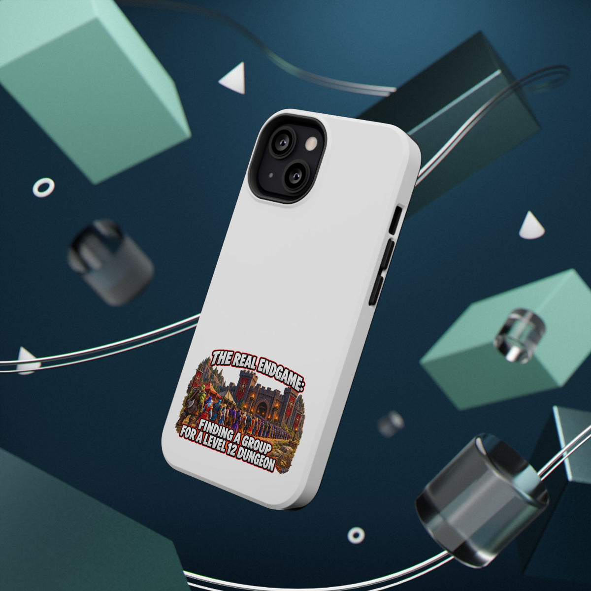 'The Real Endgame: Finding a Group' Heavy-Duty Impact-Resistant Phone Case