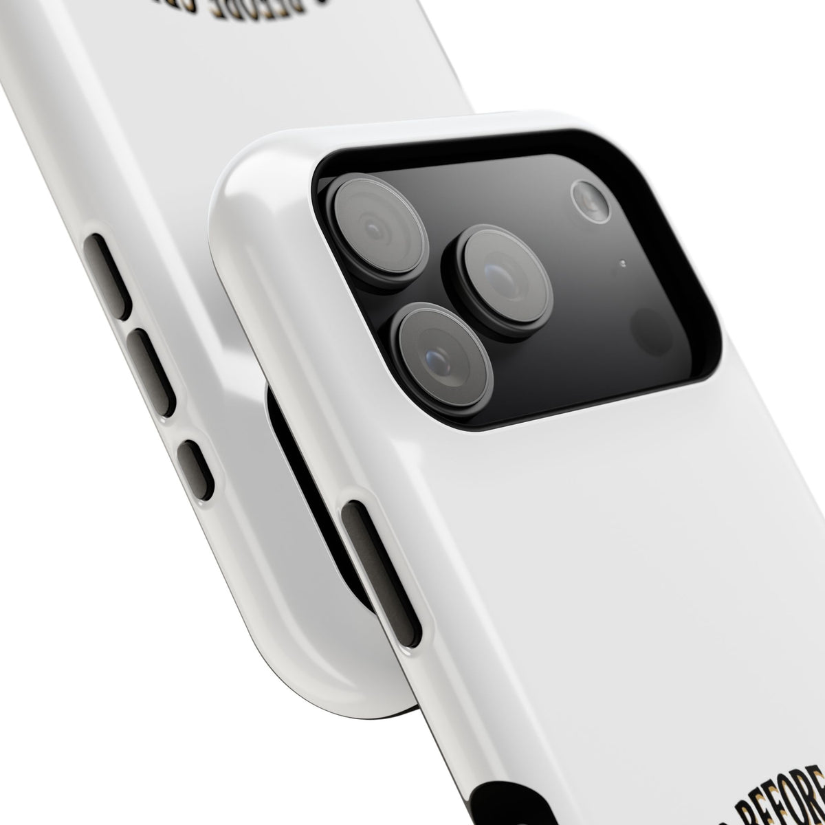 Phone Case — 'Need Before Greed' Heavy-Duty Impact-Resistant Phone Case