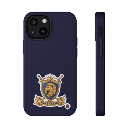 Phone Case — 'For The King Crest' Heavy-Duty Impact-Resistant Phone Case