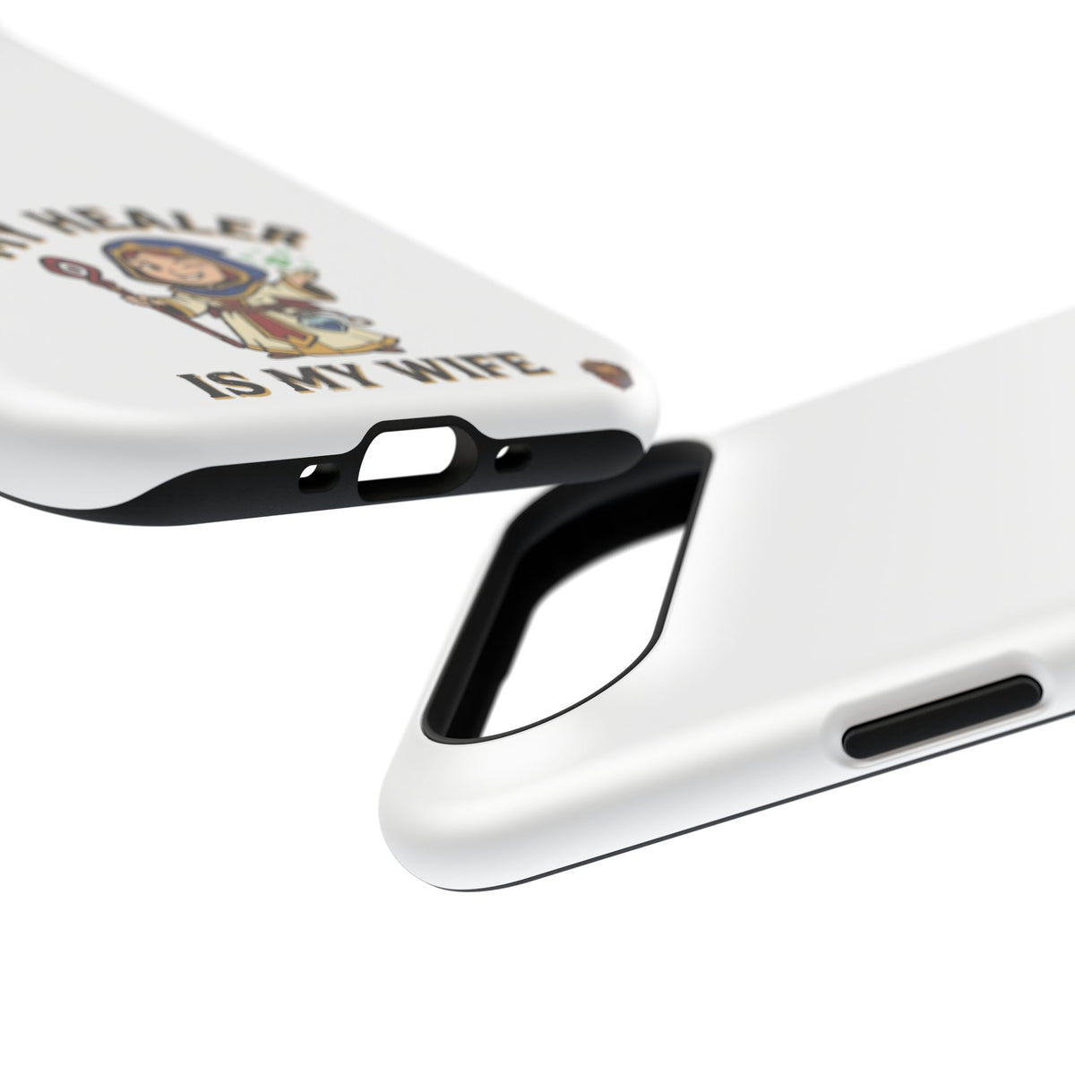 Phone Case — 'My Healer Is My Wife' Heavy-Duty Impact-Resistant Phone Case