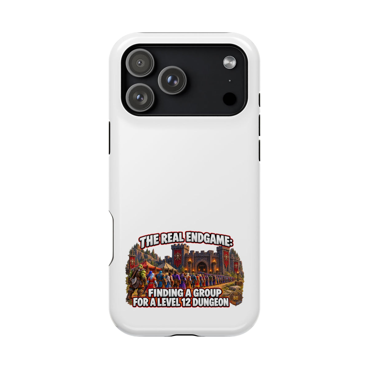 'The Real Endgame: Finding a Group' Heavy-Duty Impact-Resistant Phone Case