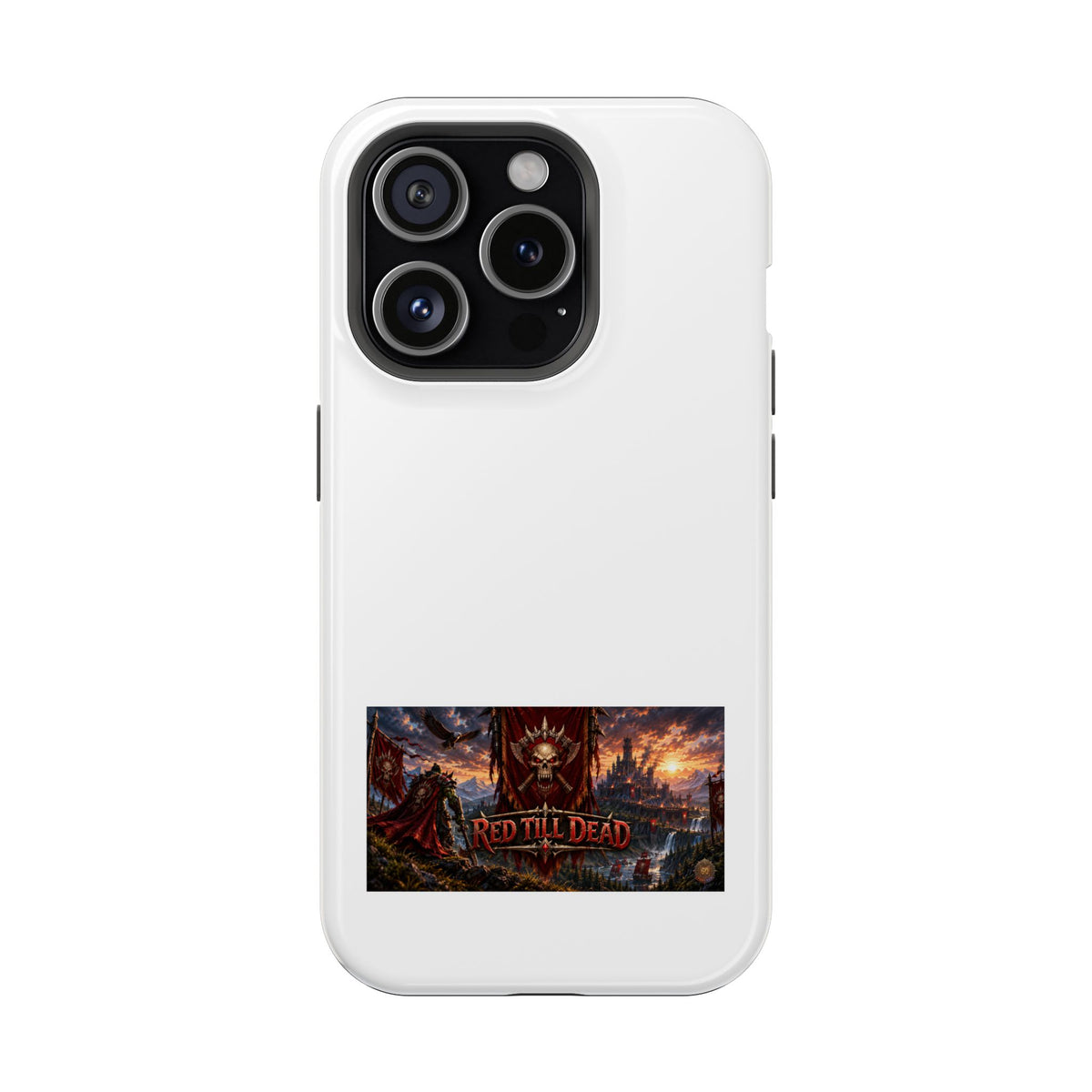Red Till Dead – Banner Art – Phone Case