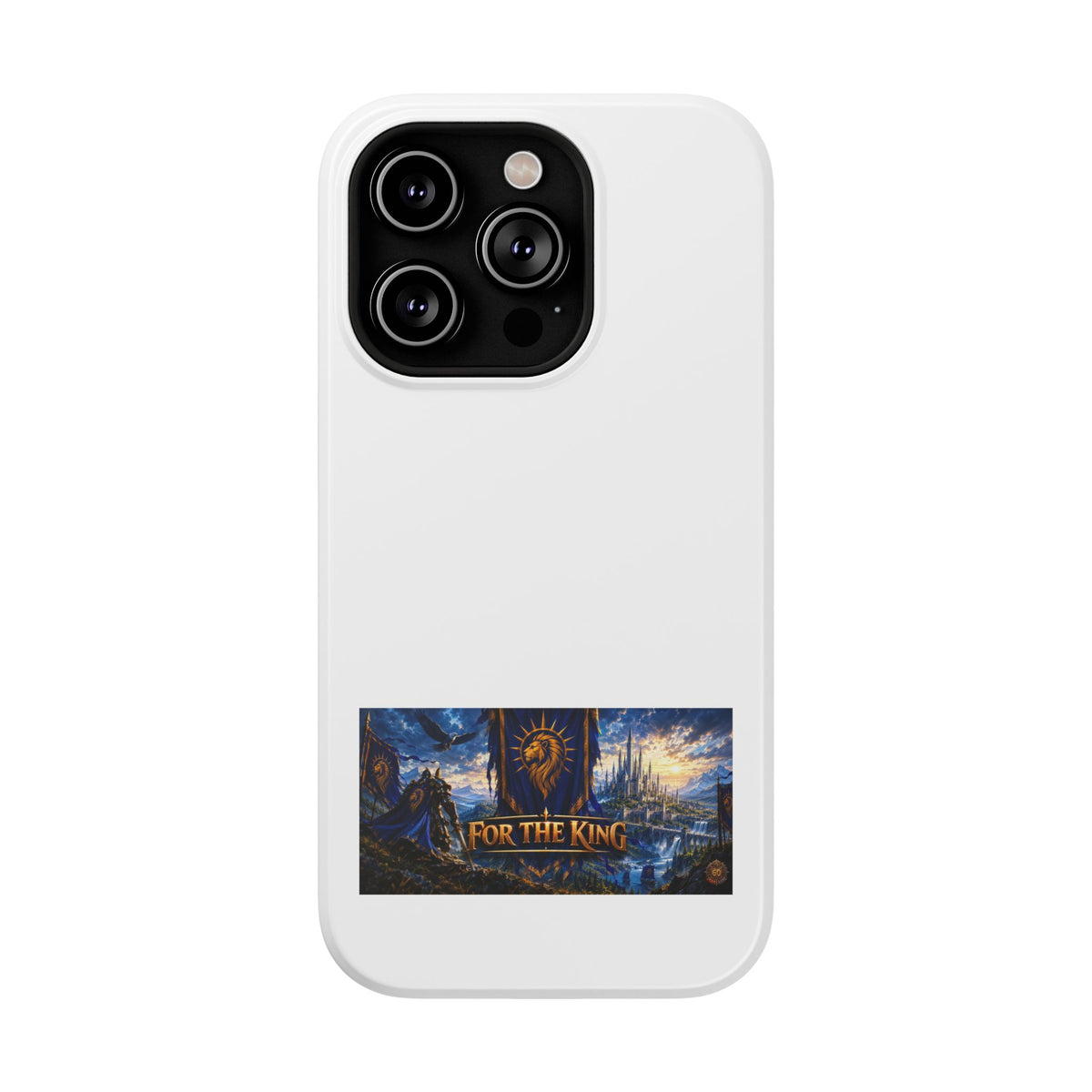For The King – Banner Art – Phone Case
