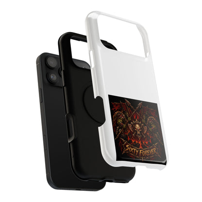 Sixty Forever – Skull & Axes – Phone Case
