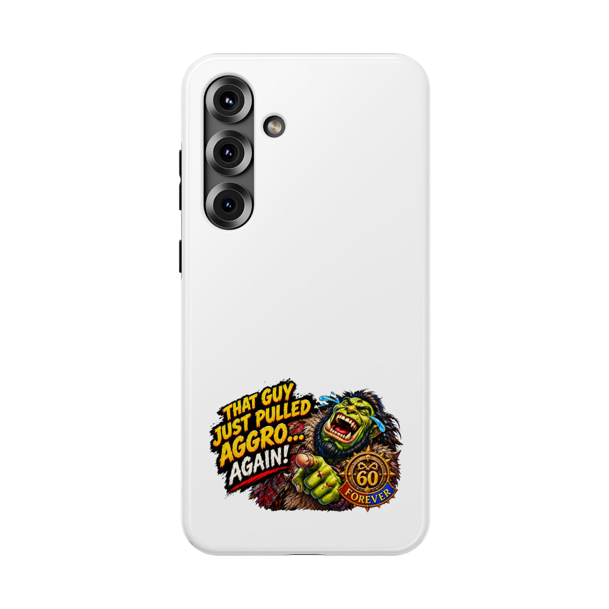 Phone Case — 'That Guy Just Pulled Aggro… Again' Heavy-Duty Impact-Resistant Phone Case