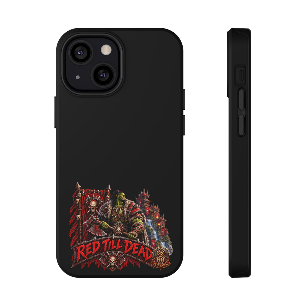 Phone Case — 'Red Till Dead' Heavy-Duty Impact-Resistant Phone Case