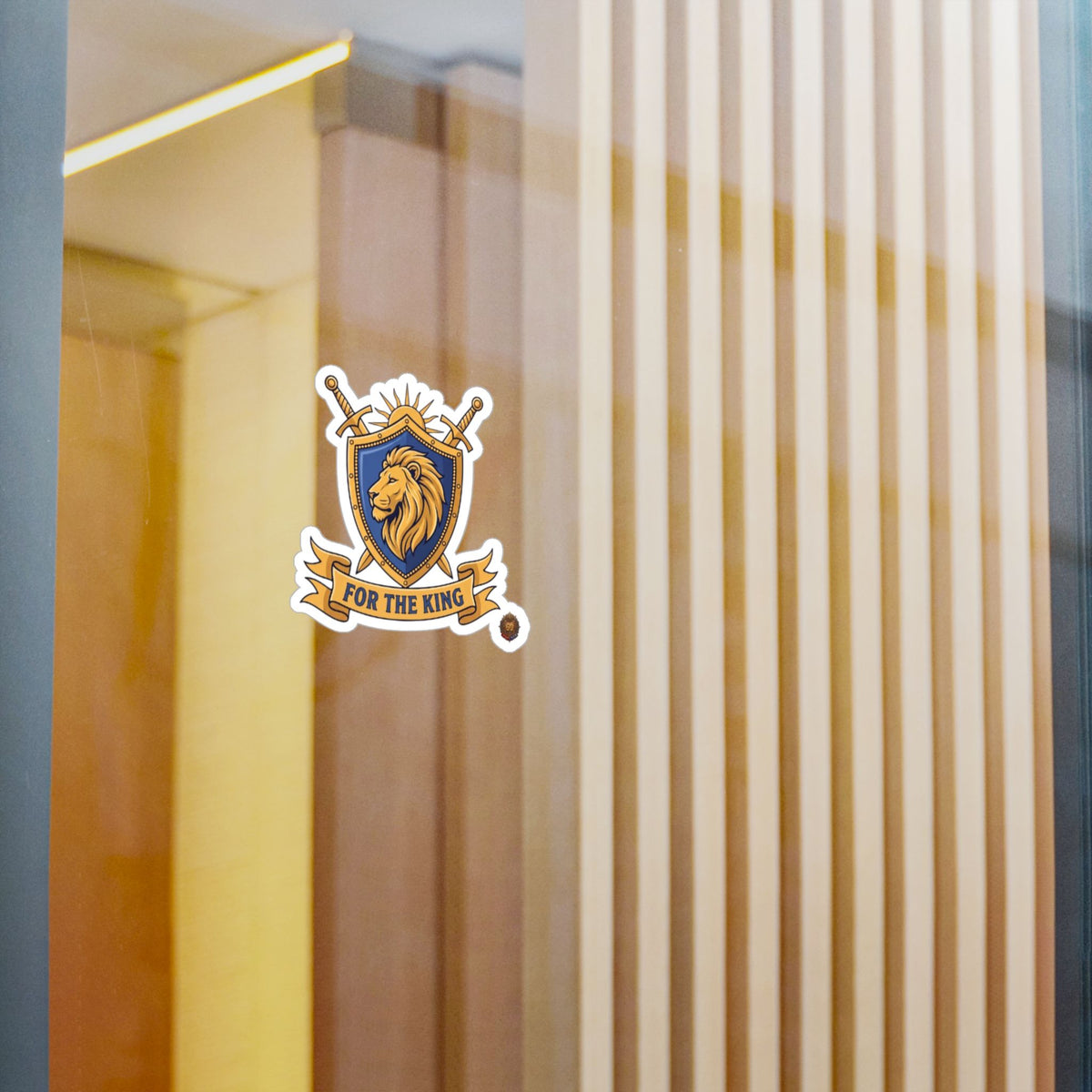 For The King – Sticker