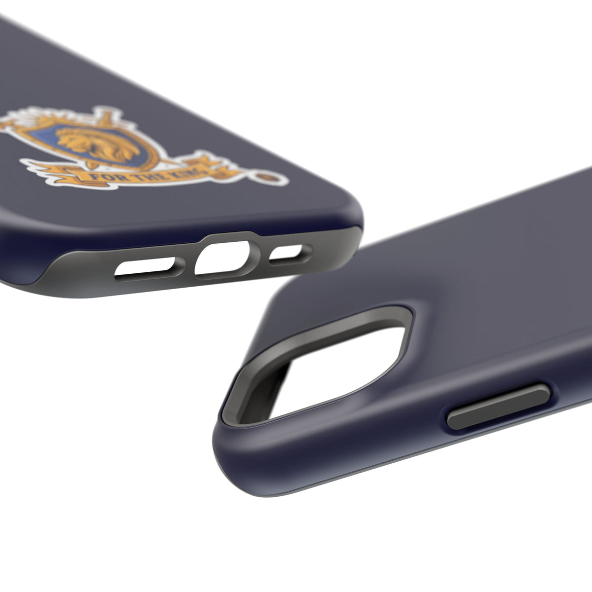 Phone Case — 'For The King Crest' Heavy-Duty Impact-Resistant Phone Case