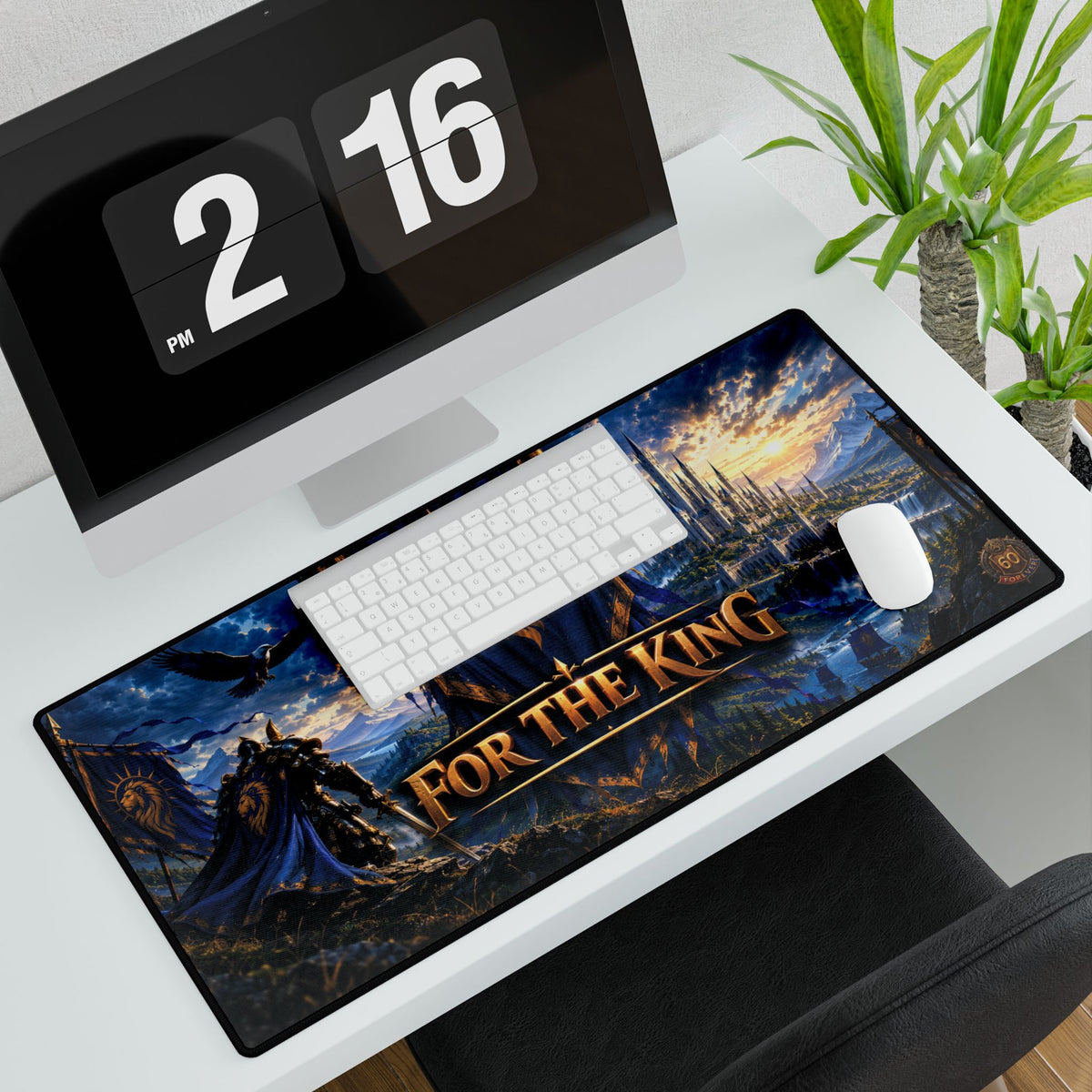 For The King – Desk Mat