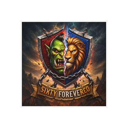 Pick Your Side – Split Shield – Sticker