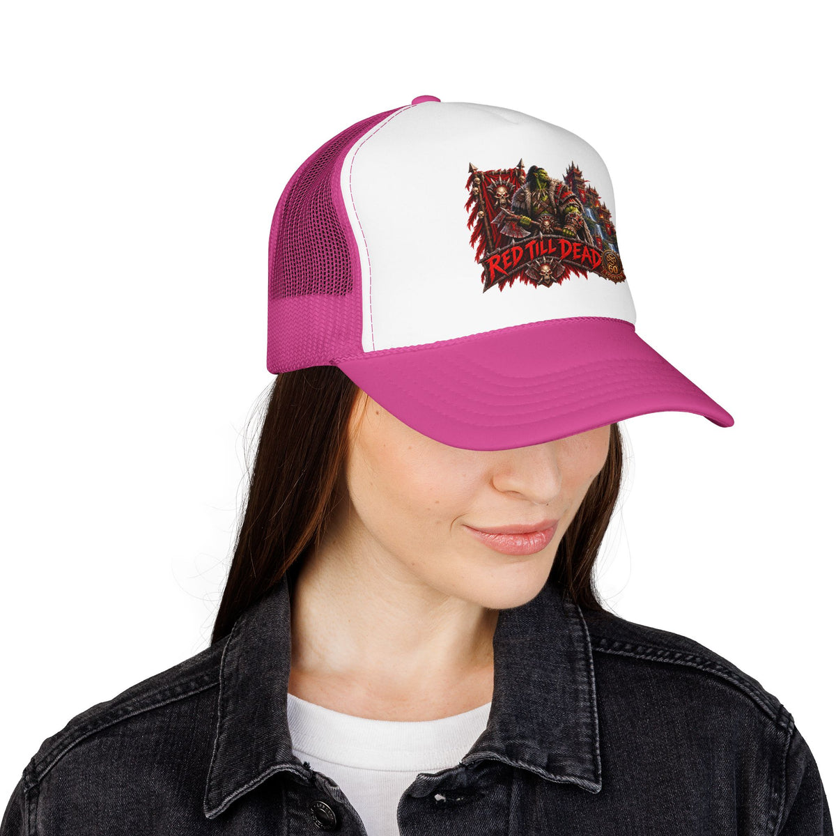 Red Till Dead – Trucker Cap | Sixty Forever Co.