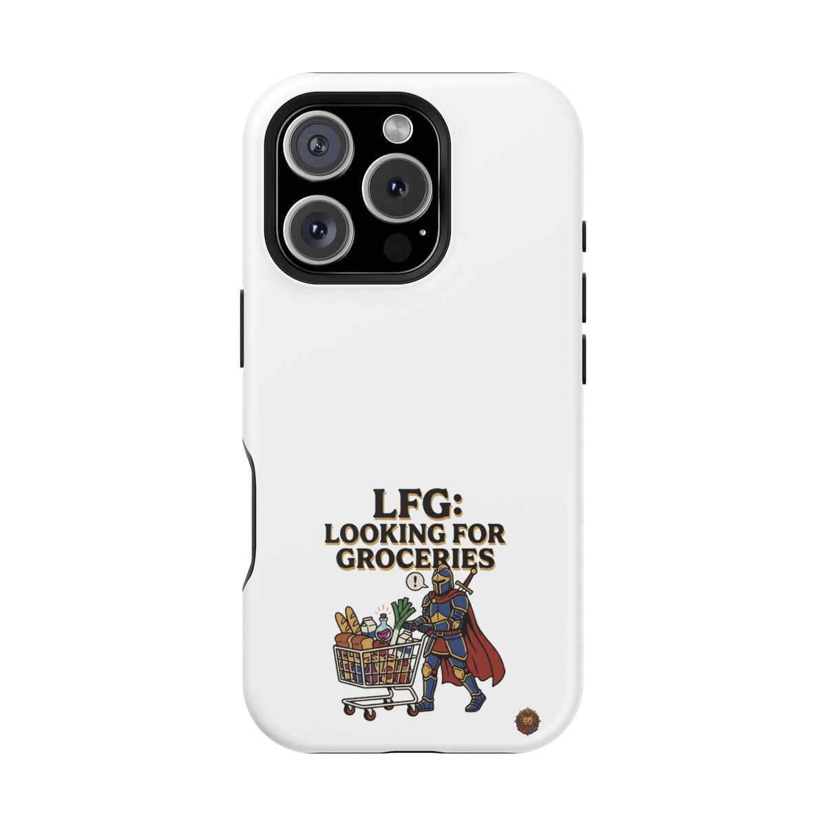Phone Case — 'LFG: Looking for Groceries' Heavy-Duty Impact-Resistant Phone Case