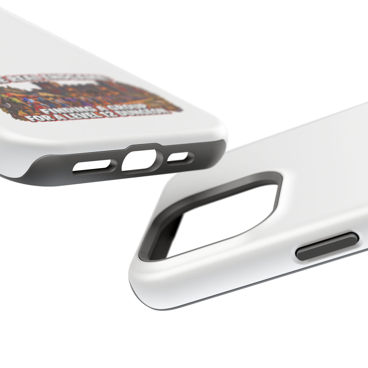 'The Real Endgame: Finding a Group' Heavy-Duty Impact-Resistant Phone Case