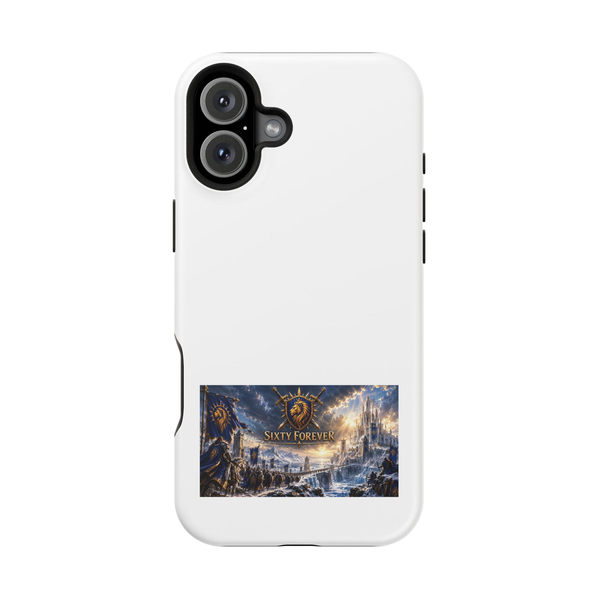 Sixty Forever – Lion Shield – Phone Case