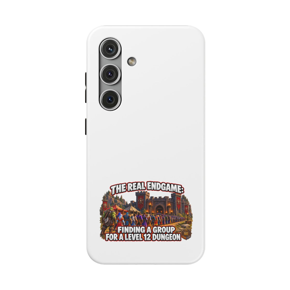 'The Real Endgame: Finding a Group' Heavy-Duty Impact-Resistant Phone Case