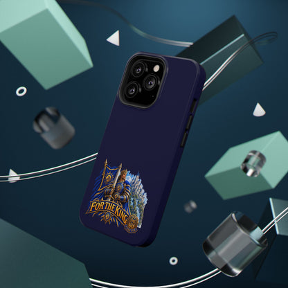 Phone Case — 'For The King' Banner Heavy-Duty Impact-Resistant Phone Case