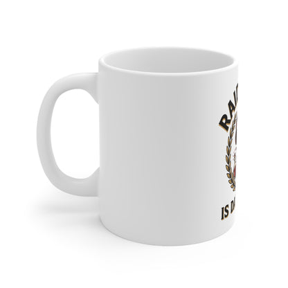 Raid Night Is Date Night – White Mug (11oz)