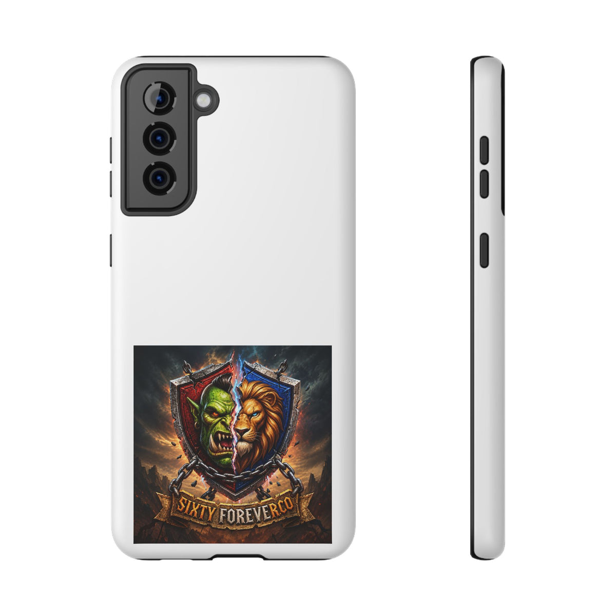 Pick Your Side – Split Shield – Phone Case
