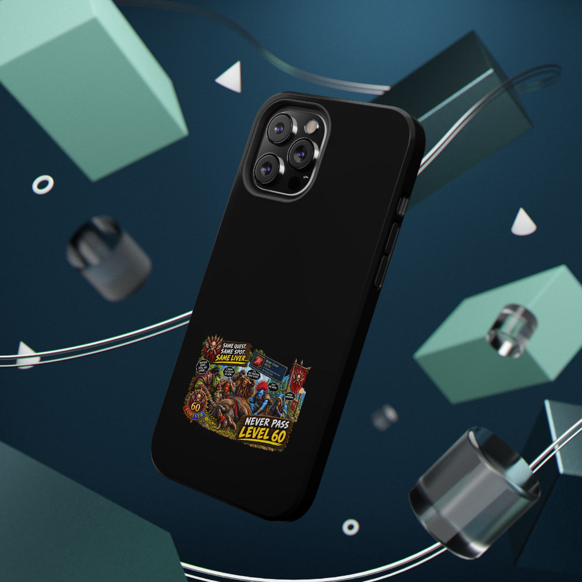 Phone Case — 'Same Quest, Same Spot' Heavy-Duty Impact-Resistant Phone Case