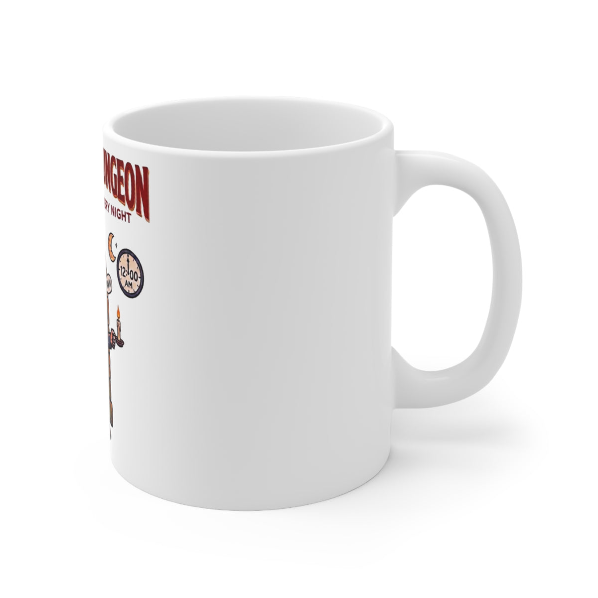 One More Dungeon – White Mug (11oz)