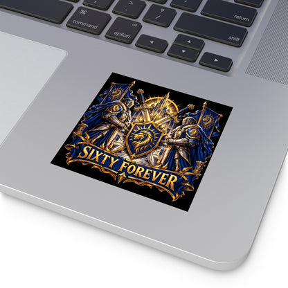 Gaming Sticker — "Can't Move Out of the Fire, It Would Lower My DPS" Square Vinyl Sticker