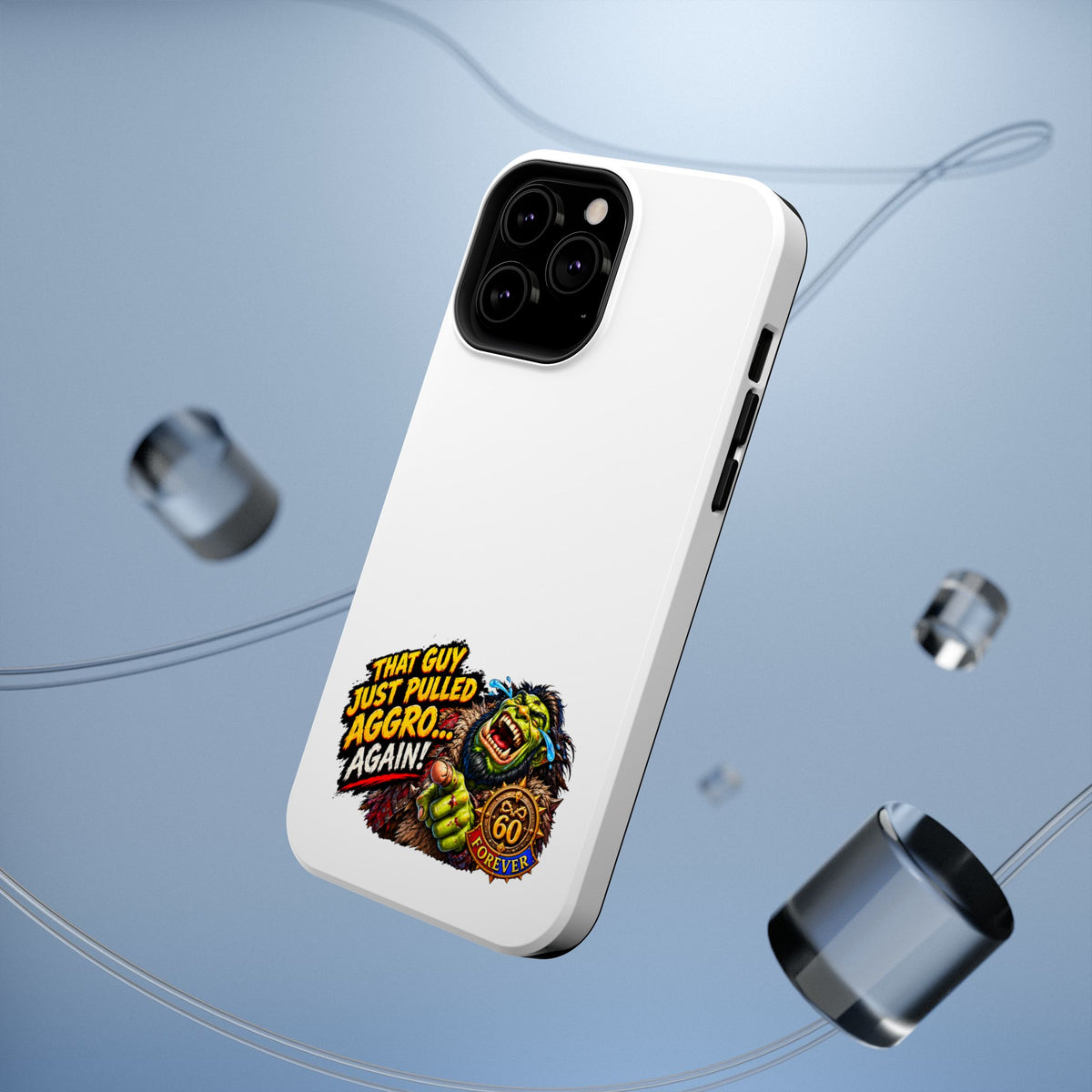 Phone Case — 'That Guy Just Pulled Aggro… Again' Heavy-Duty Impact-Resistant Phone Case