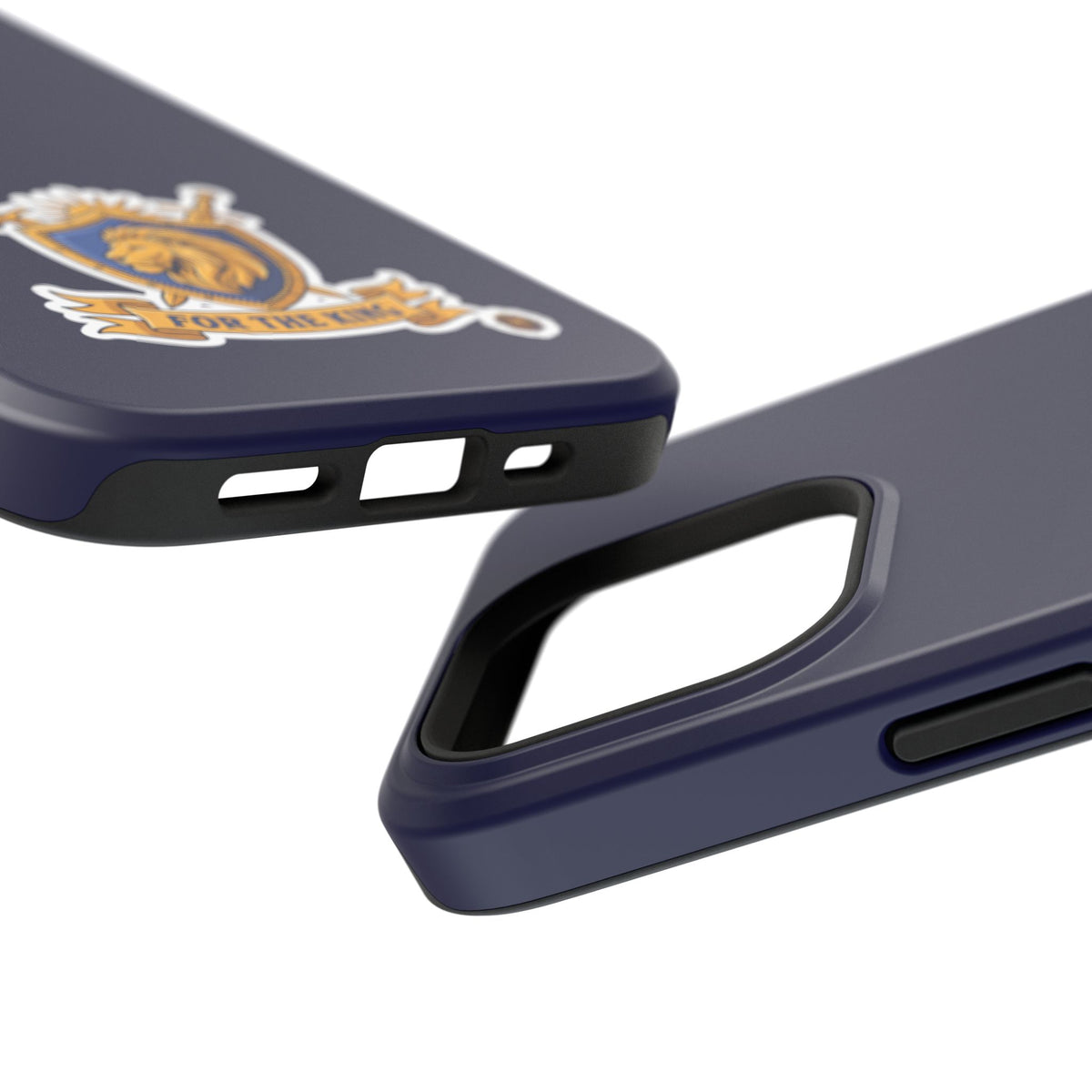 Phone Case — 'For The King Crest' Heavy-Duty Impact-Resistant Phone Case