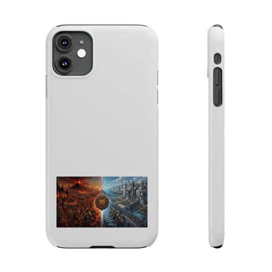 Viking Warrior Slim Phone Case — Norse Saga Art
