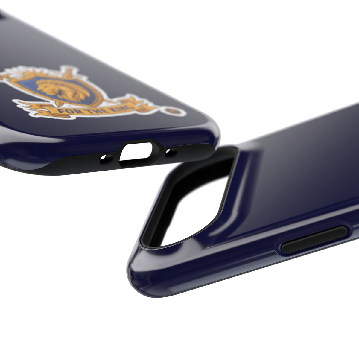 Phone Case — 'For The King Crest' Heavy-Duty Impact-Resistant Phone Case
