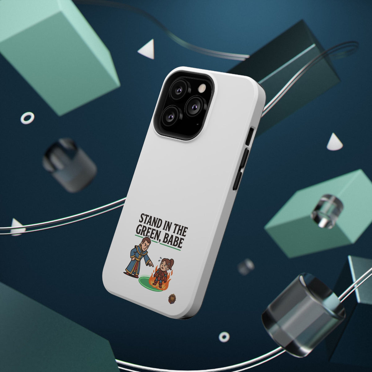 Phone Case — 'Stand in the Green, Babe' Heavy-Duty Impact-Resistant Phone Case