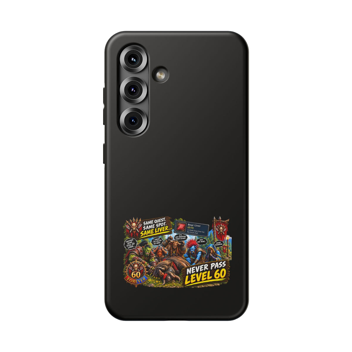 Phone Case — 'Same Quest, Same Spot' Heavy-Duty Impact-Resistant Phone Case