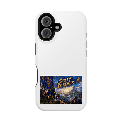 Sixty Forever – Blue Banner – Phone Case