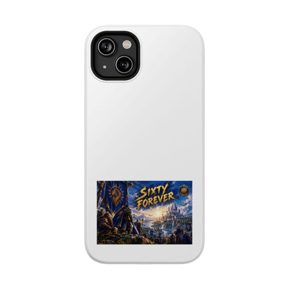 Sixty Forever – Blue Banner – Phone Case