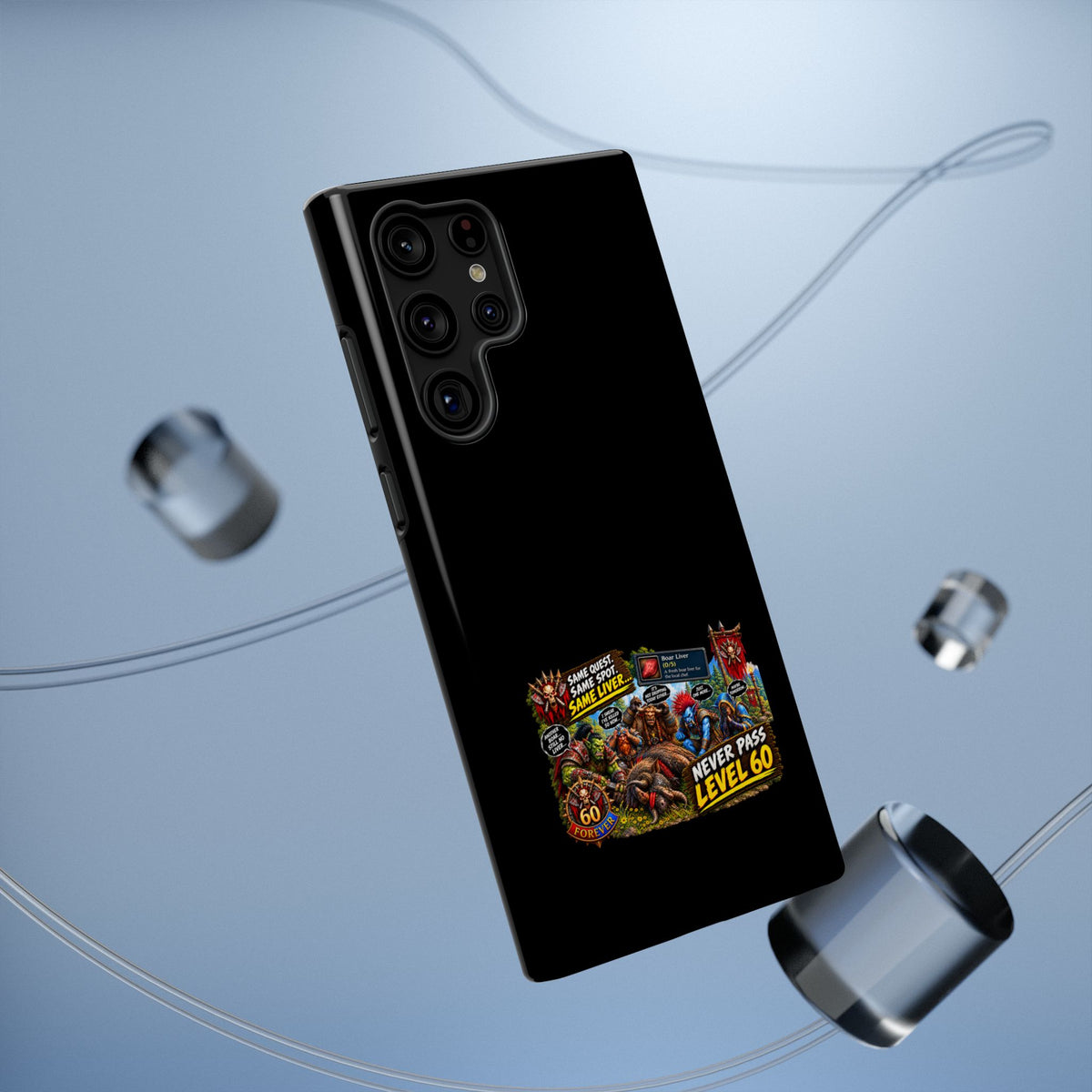 Phone Case — 'Same Quest, Same Spot' Heavy-Duty Impact-Resistant Phone Case