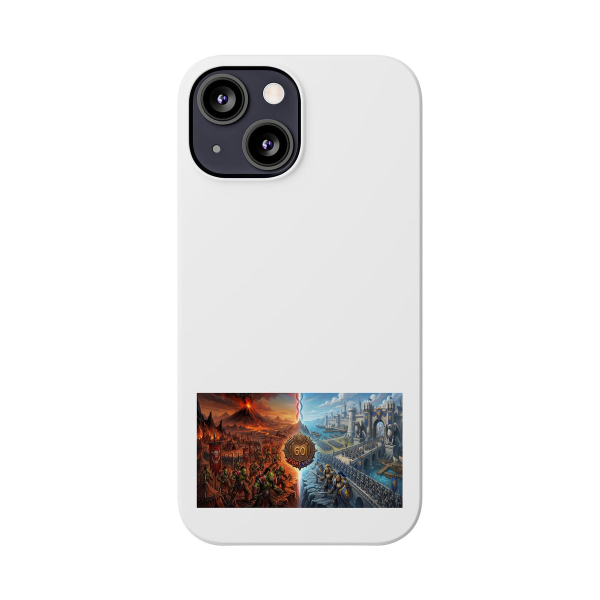 Viking Warrior Slim Phone Case — Norse Saga Art