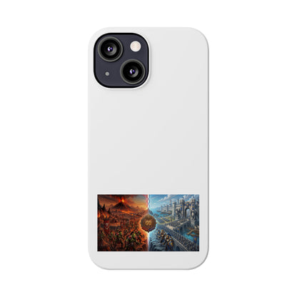 Viking Warrior Slim Phone Case — Norse Saga Art