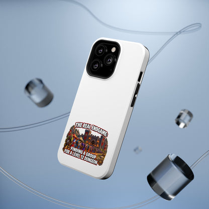 'The Real Endgame: Finding a Group' Heavy-Duty Impact-Resistant Phone Case